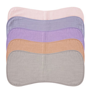 الأكثر مبيعًا مناشف تجشؤ موسلين فائقة النعومة وماصة مناشف تجشؤ ناعمة ماصة لحديثي الولادة - Product Image 2