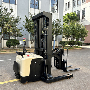 รถยกกรรไกรขนาดเล็กแบบเดี่ยว รับน้ำหนัก 1.5 ตัน 2.0 ตัน ความสูงยก 5000 มม. สำหรับคลังสินค้าทางเดินแคบ อุปกรณ์ขนย้ายวัสดุ - Product Image 3