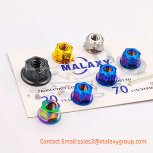 Lichtgewicht roestvrijstalen bevestigingsmiddelen GR5 titaniumlegering bouten <span class=keywords><strong>M5</strong></span> M6 M8 kleurrijk geanodiseerde zeskantbouten voor fiets motorfiets auto - Product Image 6