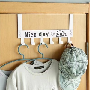 ตะขอแขวนกุญแจติดผนังสำหรับตกแต่งผนังประตูห้องโถงโรงรถสีดำ - Product Image 5