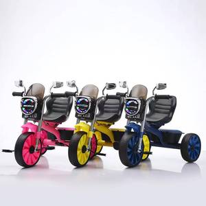 Tricycle pour enfants, vélo à 3 roues en plastique pour enfants de 2 à 7 <span class=keywords><strong>ans</strong></span>, garçons et filles, tout-petits, pédale - Product Image 1