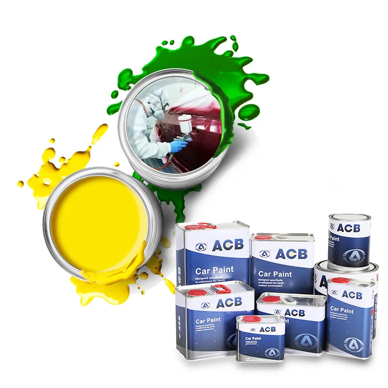 ACB Free Sample Acrylic 1K Plastic Primer 2K Automotive Car Paint
