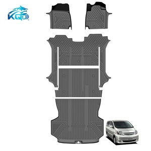 Accesorios KQD, Juego Completo de Tapetes para Piso con Revestimiento para Maletero para Toyota Alphard 2000-2009 - Product Image 1