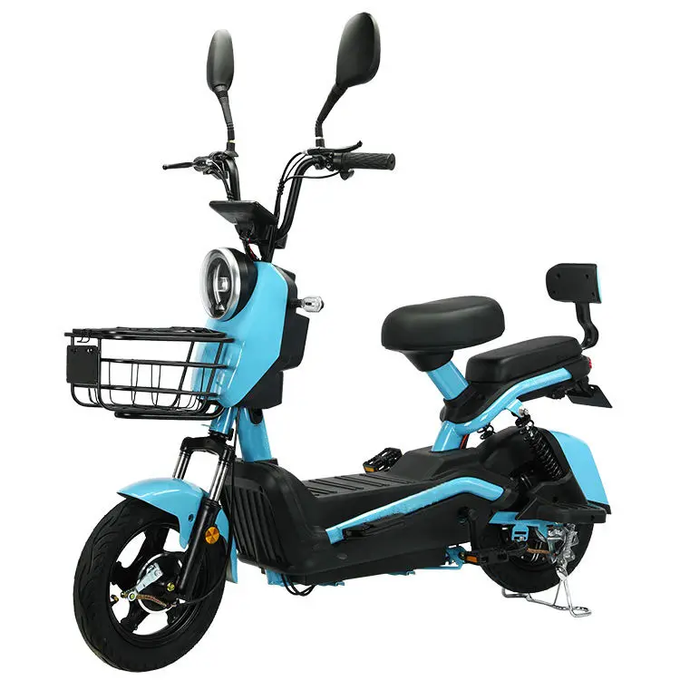 2 roues pas cher nouveau 350w 500w 48v vélo cyclomoteur électrique avec pédales vélo électrique ebike scooter vélo électrique
