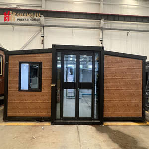 Conteneur d'expédition préfabriqué Roues <span class=keywords><strong>de</strong></span> <span class=keywords><strong>maison</strong></span> Petites maisons mobiles pour travail en ligne <span class=keywords><strong>Maison</strong></span> Salon Appartement Bureau mobile Travail - Product Image 1