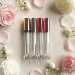 <span class=keywords><strong>Tube</strong></span> de gloss à lèvres sur mesure en gros avec bouchon à vis, emballage cosmétique pour soins de la peau et maquillage, tubes de gloss - Product Image 2