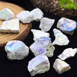 Vente en gros de pierres brutes de turquoise blanche Aura de haute qualité, parfaites pour la collection à domicile, cadeau pour la Saint-Valentin - Product Image 6