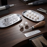 Pendientes de Perlas Redondas con Halo de 10 mm, Plata 925, Perlas Naturales de Agua Dulce, Sin Níquel, para Piel Sensible, para Novias, Moda Femenina, Diseño de Girasol