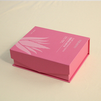 Emballage unique, boîte cadeau en velours royal élégante, personnalisée, avec logo en feuille d'or gaufré, ruban en soie, recyclable