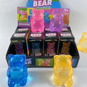 NeeDoh <span class=keywords><strong>Nice</strong></span> Maltose Stretchy Bear, jouet sensoriel souple à presser, ours en gelée gommeuse pour enfants, garçons et filles - Product Image 6