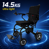 Fauteuil roulant électrique léger en fibre de carbone 3 en 1, déambulateur pliable rapide, fauteuil roulant pour handicapés, produits chinois