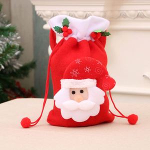 Bolsas de Regalo Navideñas Portátiles y Económicas con Diseño de Muñeco de Nieve para Niños - Product Image 2