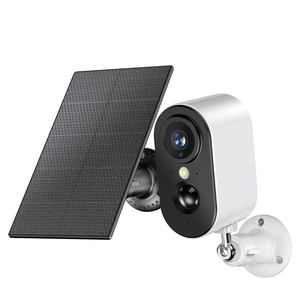 كاميرا أمان لاسلكية تعمل بالطاقة الشمسية بدقة 3 ميجابكسل عالية الوضوح مع رؤية ليلية وتخزين سحابي وكشف للحركة ومقاومة للماء IP66 وصوت ثنائي الاتجاه للمنزل - Product Image 1