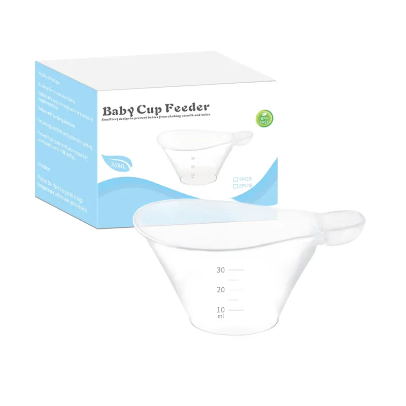 Gobelet jetable sans BPA réutilisable pour bébé Accessoires d'allaitement pour lait à court terme Gobelet de collecte Gobelet d'alimentation pour nouveau-né