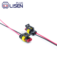282104-1 282080-1 AMP Superseal 1.5 Seri 2 Pin Konektor Sensor ABS Male Female Pigtails