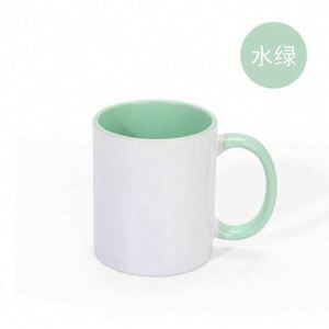 Mug à café en céramique personnalisé de 11 oz avec logo sur mesure, en porcelaine fine, pour sublimation de photos couleur sur le rebord intérieur, idéal pour la vente en gros de mariages - Product Image 5