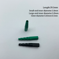 Funda de Protección para Conector SC, Serie Flexible, Corta y Larga, con Alivio de Tensión para Cables de Fibra Óptica