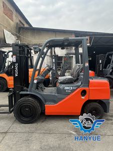 Montacargas Usado <span class=keywords><strong>Toyota</strong></span> 3T FD30 con Motor Diésel de Alta Calidad, Repuestos Originales Mitsubishi en Venta - Product Image 6