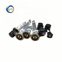 La Chine a fait la pile à combustible vide de cylindre de gaz de 154mm pour le produit concret de bidons en métal de pistolet de clou