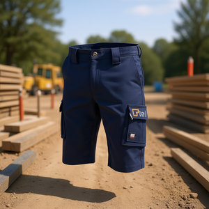 Shorts TTAKE, taille S, noir, style cargo, pantalon utilitaire, vêtements de travail classiques - Product Image 3