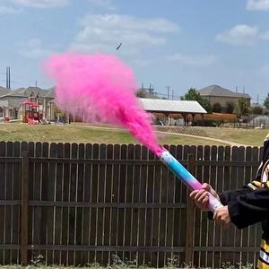 مدفع 45 صبيان وفتيات بالجملة بودرة زرقاء وردية للأطفال مع الكشف عن الجنس - Product Image 6