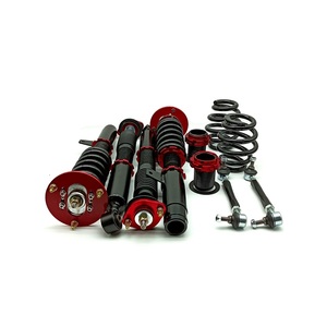 Amortiguadores de Suspensión de Alto Rendimiento con Resorte Helicoidal de Acero Rojo para E46 Trasero-Izquierdo 1999-2006, Garantía de 12 Meses - Product Image 3
