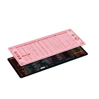 Tapis de Souris pour Ordinateur en Plastique Rectangulaire Grande Taille Extra Large Tapis de Bureau Tout-en-un Épaissi avec Raccourcis Clavier