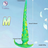 Tentacule Anal Butt Plug Adulte Anal Sexe Produit Taille En Option avec Forte Ventouse Base Butt Dilatateur Butt Plug