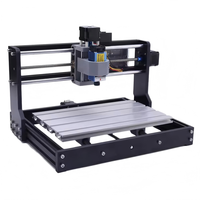 Mini-machine CNC 3018 Pro avec contrôle GRBL, kit de 10 fraises et routeur à bois 3 axes pour fraisage de PCB