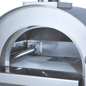 भारी शुल्क 1-बर्नर ब्लैक स्टेनलेस स्टील 304 गैस पिज्जा ओवन आधुनिक एलपींग ईंधन आसान असेंबली धूम्रपान रहित आउटडोर - Product Image 2