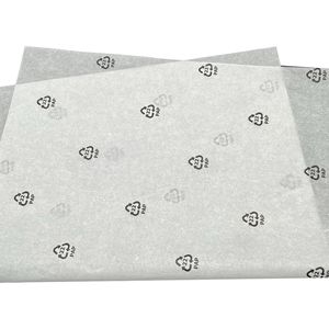 Wholesale Custom Logo Tissue <b>Paper</b> <b>Wrapping</b> Waterproof Recycled Greaseproof <b>Paper</b> for Birthday Gift Packaging - Product Image 1