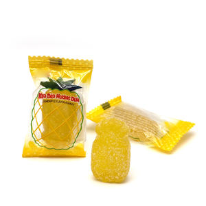 Ingrosso gommose aromatizzate all'ananas confezionate caramelle di <span class=keywords><strong>capodanno</strong></span> e di inaugurazione della casa gusto fruttato e dolce piccola confezione - Product Image 1