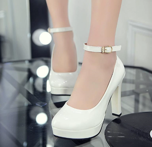 Up-1246r <span class=keywords><strong>41</strong></span> scarpe con tacco alto da ufficio 42 taglie da donna con cinturino alla caviglia per feste scarpe con pompa - Product Image 6