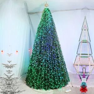 40ft Fabrieksgigantische Grote Luxe Voorversierde Volledige Kunstmatige Kerstboom Voor Winkelcentrum