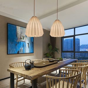 Đèn thả giấy trang trí nhà cửa phong cách châu Âu, chống thấm nước, kiểu dáng sáng tạo Nicro, làm thủ công, gấp gọn được, dạng đèn chụp giấy xếp hình - Product Image 2