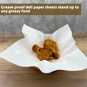 Papel de Envolver Antigrasa de Grado Alimenticio para Hamburguesas, Sándwiches y Comida para Llevar - Product Image 6