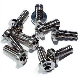 TC4 <span class=keywords><strong>GR5</strong></span> hợp kim titan UFO Đầu vít PVD đầu lớn bên trong mận sửa đổi xe máy bu lông chống trộm vít M4 ~ M10 - Product Image 6