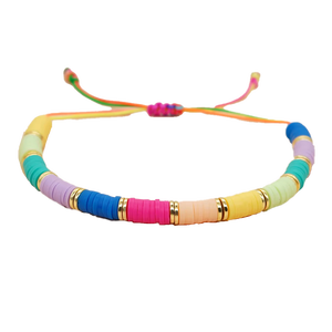 HAPPY GIFT Promotion Geschenke 100% benutzer definierte Armband Elastic <span class=keywords><strong>Love</strong></span> Letter Armband für Mädchen oder Kinder Freundschaft Armband Zubehör - Product Image 3