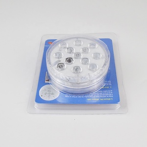 Lampe de plongée LED pour aquarium à 13 LED, lumière colorée changeante, lampe submersible sous-marine avec télécommande pour vase, piscine, aquarium, décoration - Product Image 3