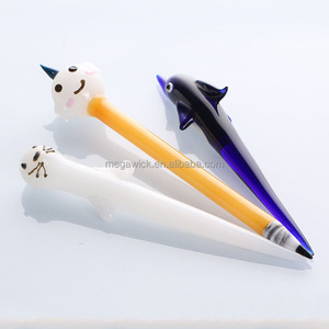 BSCI認定ガラス喫煙アクセサリーツール<span class=keywords><strong>Hookah</strong></span>タンパーロッドクリエイティブヘッド付きプライベートラベル - Product Image 6