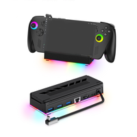 Station de charge 4K HD avec support pour ROG Ally, station de charge RGB pour ROG Xbox Ally, station de charge pour Steam Deck, OLED, refroidisseur de console Legion Go