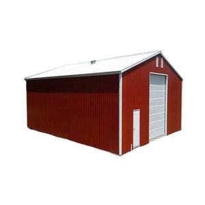 박공 구조 가벼운 금속 차고 조립식으로 만들어진 농장 창고 조립식 차고 건물 장비 - Product Image 3