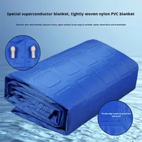Matelas en PVC refroidi par eau avec ventilateur de circulation d'eau, tapis rafraîchissant pour la maison, les animaux domestiques, les étudiants, les dortoirs, quatre saisons, 12V