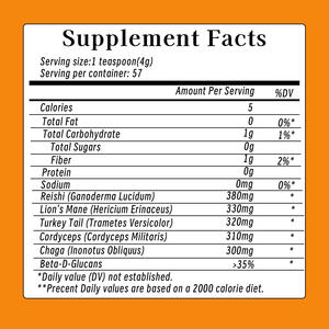 กาแฟเห็ดเกรดสูงส่งเสริมการรับรู้และพลังงานด้วย Reishi Lion's Mane 12ผงกาแฟเห็ดซุปเปอร์ฟู้ด - Product Image 2