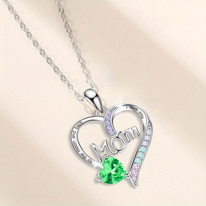 Collana con ciondolo lucido per donna, delicata e creativa, gioiello semplice e alla moda per l'uso quotidiano - Product Image 4