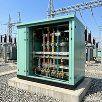 Poste de transformateur industriel préfabriqué en acier intégré Zhong'an Electric ZBW-12/0.4-1600, 12 kV haute tension, pour installation intérieure