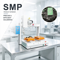 Machine à souder entièrement automatique à double plateforme, machine à souder les circuits imprimés, outil de soudage PCB, équipement de soudage