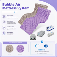 SUNCARE Matelas à pression alternée anti-décubitus pour transfert de patient Matelas pneumatique médical gonflable avec pompe