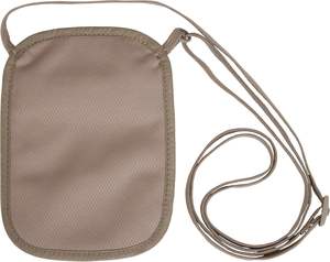 Cartera de Cuello con Bloqueo RFID, Organizador de Pasaportes y Objetos de Valor, Ligera y Duradera, con Cierre de Gancho y Bucle, Correa Ajustable - Product Image 3