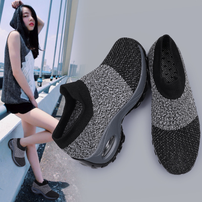 LASUDRAA Women Shoes Lightweight Casual Comfy Walking Sneakers For Diabetic Swollen Feet - View #10